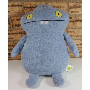 Babo - 18in. Stuffed/Plush Ugly Doll - Hasbro Gray/Blue 2019